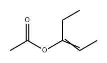 2-Penten-3-ol, 3-acetate Struktur