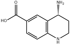 (R)-4-Amino-1,2,3,4-tetrahydroquinoline-6-carboxylic acid Structure