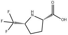 L-Proline, 5-(trifluoromethyl)-, (5R)- Structure