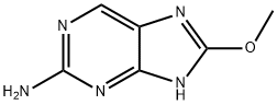8-Methoxy-1H-purin-2-amine Struktur