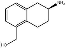 (S)-(6-Amino-5,6,7,8-tetrahydronaphthalen-1-yl)methanol Structure