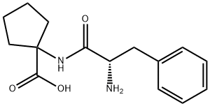 Cyclopentanecarboxylic acid, 1-[(2-amino-1-oxo-3-phenylpropyl)amino]-, (S)- (9CI)|