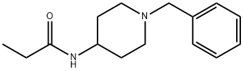 Propanamide, N-[1-(phenylmethyl)-4-piperidinyl]-,139062-93-4,结构式