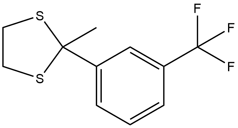 1,3-Dithiolane, 2-methyl-2-[3-(trifluoromethyl)phenyl]-
