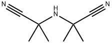 Propanenitrile, 2,2'-iminobis[2-methyl- Structure