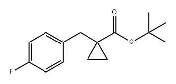 Cyclopropanecarboxylic acid, 1-[(4-fluorophenyl)methyl]-, 1,1-dimethylethyl ester