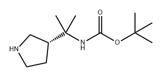Carbamic acid, [1-methyl-1-(3R)-3-pyrrolidinylethyl]-, 1,1-dimethylethyl ester (9CI)|