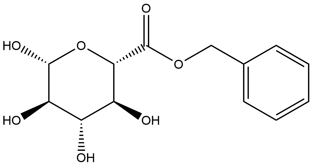 D-葡糖醛酸苄酯-BC6, 1392315-25-1, 结构式