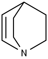 1-Azabicyclo[2.2.2]oct-2-ene 化学構造式