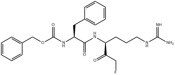 phenylalanylarginine fluoromethyl ketone Structure