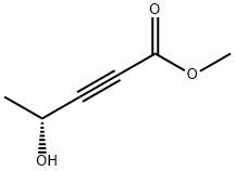 (R)-methyl?4-hydroxypent-2-ynoate 结构式