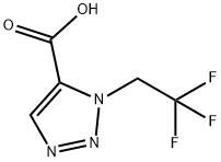 1-(2,2,2-三氟乙基)-1H-1,2,3-三唑-5-甲酸,1393539-86-0,结构式