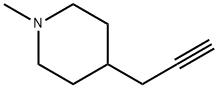 1-METHYL-4-PROP-2-YNYLPIPERIDINE Struktur
