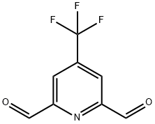 2,6-Pyridinedicarboxaldehyde, 4-(trifluoromethyl)-|4-(三氟甲基)吡啶-2,6-二甲醛