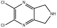 5H-Pyrrolo[3,4-b]pyrazine, 2,3-dichloro-6,7-dihydro-,1393557-19-1,结构式