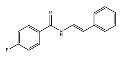 Benzamide, 4-fluoro-N-[(1E)-2-phenylethenyl]-