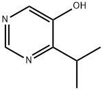 4-(propan-2-yl)pyrimidin-5-ol 化学構造式