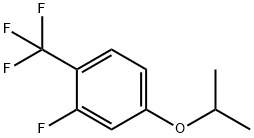 2-Fluoro-4-(isopropoxy)benzotrifluoride Structure