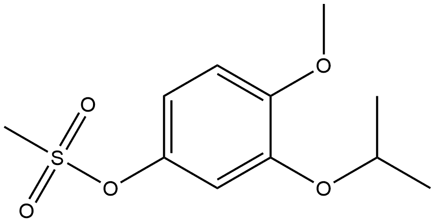 1394957-36-8 Phenol, 4-methoxy-3-(1-methylethoxy)-, 1-methanesulfonate