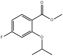 methyl 4-fluoro-2-isopropoxybenzoate Structure