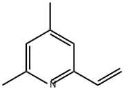 Pyridine, 2-ethenyl-4,6-dimethyl- Structure