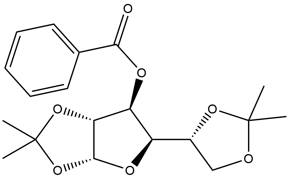 α-D-Glucofuranose, 1,2:5,6-bis-O-(1-methylethylidene)-, 3-benzoate