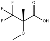 Propanoic acid, 3,3,3-trifluoro-2-methoxy-2-methyl-, (2S)- Struktur