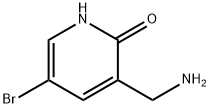 3-(Aminomethyl)-5-bromo-1,2-dihydropyridin-2-one Structure