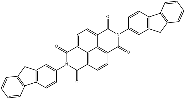 Benzo[lmn][3,8]phenanthroline-1,3,6,8(2H,7H)-tetrone, 2,7-di-9H-fluoren-2-yl-,1397188-84-9,结构式