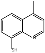 8-Quinolinethiol, 4-methyl- 化学構造式