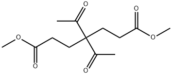 Heptanedioic acid, 4,4-diacetyl-, 1,7-dimethyl ester,13984-59-3,结构式