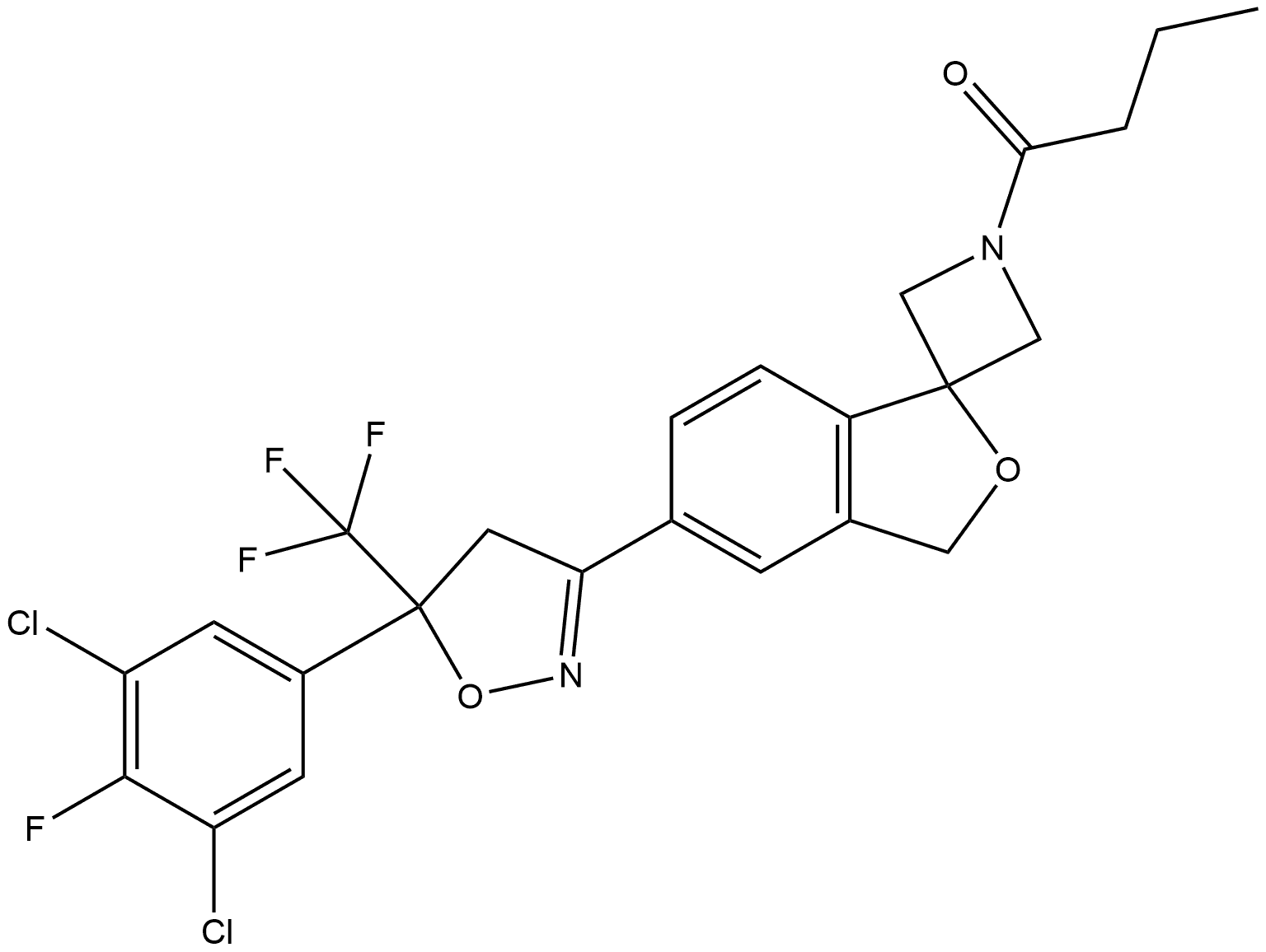 Sarolaner Impurity 41,1398609-37-4,结构式