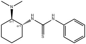 REL-1-((1R,2R)-2-(二甲基氨基)环己基)-3-苯基硫脲 结构式