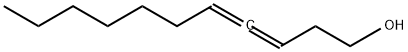 3,4-Undecadien-1-ol 结构式