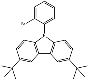 9H-Carbazole, 9-(2-bromophenyl)-3,6-bis(1,1-dimethylethyl)-|