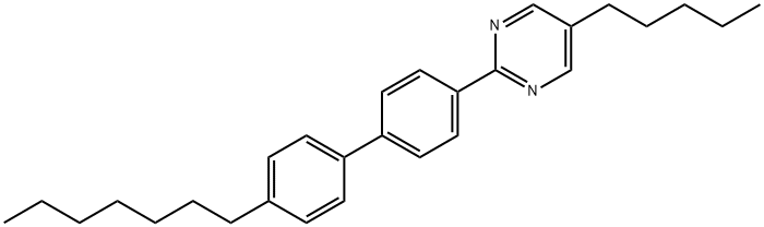 2-(4'-庚基-[1,1'-联苯]-4-基)-5-戊基嘧啶,139979-53-6,结构式