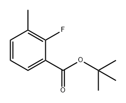 Benzoic acid, 2-fluoro-3-methyl-, 1,1-dimethylethyl ester Structure