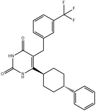 CORT 118335 化学構造式