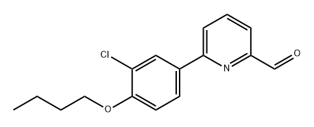 2-Pyridinecarboxaldehyde, 6-(4-butoxy-3-chlorophenyl)-