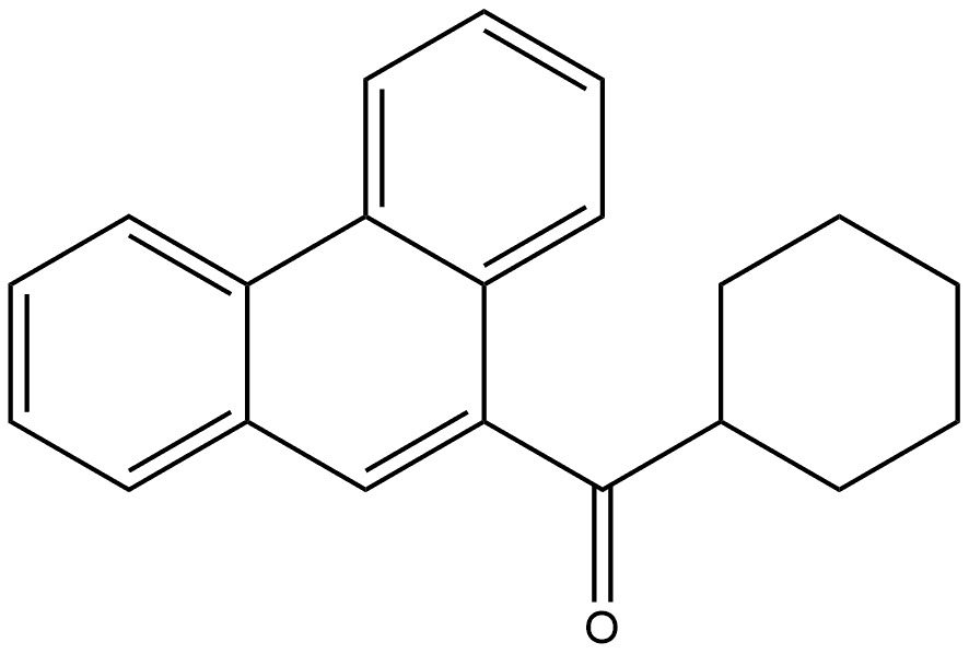 Cyclohexyl-9-phenanthrenylmethanone,1401236-28-9,结构式