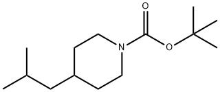 1-Piperidinecarboxylic acid, 4-(2-methylpropyl)-, 1,1-dimethylethyl ester|