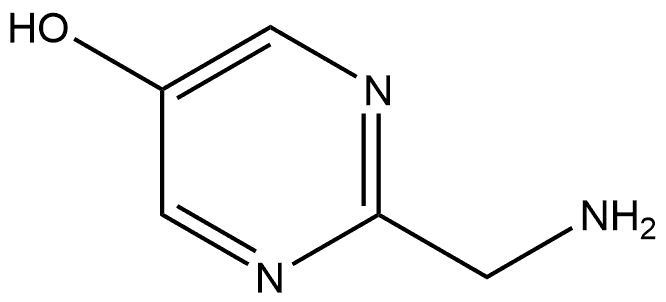 2-(Aminomethyl)-5-pyrimidinol Structure