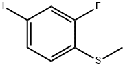 (2-Fluoro-4-iodophenyl)(methyl)sulfane,1402705-34-3,结构式