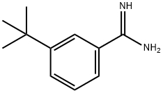 Benzenecarboximidamide, 3-(1,1-dimethylethyl)- Struktur