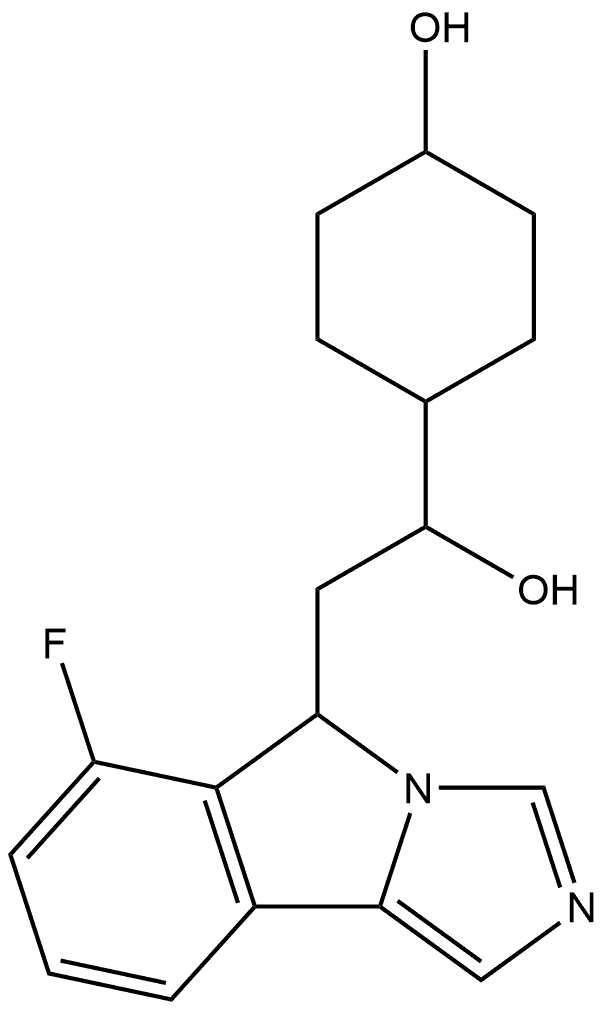 1402836-86-5 4-(2-(6-Fluoro-5H-imidazo[5,1-α]isoindol-5-yl)-1-hydroxyethyl)cyclohexanol