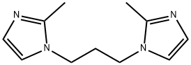 1H-Imidazole, 1,1'-(1,3-propanediyl)bis[2-methyl- 化学構造式