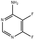 4-Pyrimidinamine, 5,6-difluoro- Structure