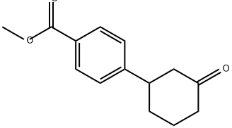 Benzoic acid, 4-(3-oxocyclohexyl)-, methyl ester