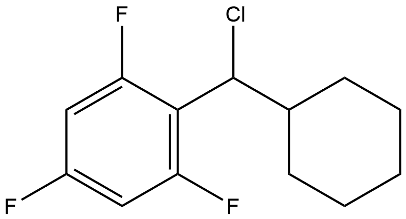 1405519-41-6 2-(Chlorocyclohexylmethyl)-1,3,5-trifluorobenzene