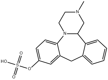 Dibenzo[c,f]pyrazino[1,2-a]azepin-8-ol, 1,2,3,4,10,14b-hexahydro-2-methyl-, 8-(hydrogen sulfate)|盐酸米安色林杂质7